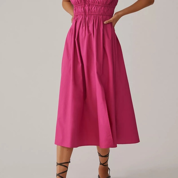 Anthropologie En Saison Sleeveless Scoop-Neck Midi Dress - Picture 11 of 17